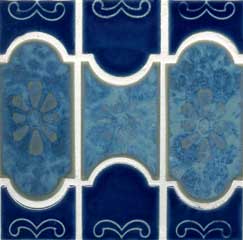 caribbean blue pool tile